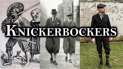 men wearing knickerbockers.